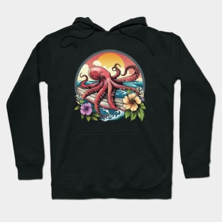 Surfing Octopus Hoodie